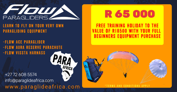 Paraglide Africa - tours and intensive XC training & Flow wings